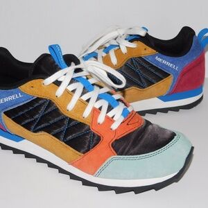 MERRELL alpine 83 recraft multi colored sneakers us 9